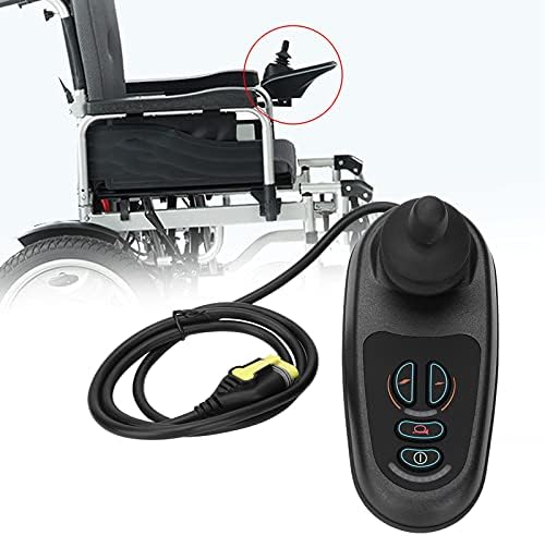 Електричен стол за столче за џојстик контролор компатибилен со PG VR2 D51427, додаток за замена на столот на тркалата