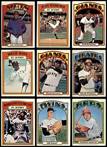 1972 година Бејзбол Комплетен сет VG+
