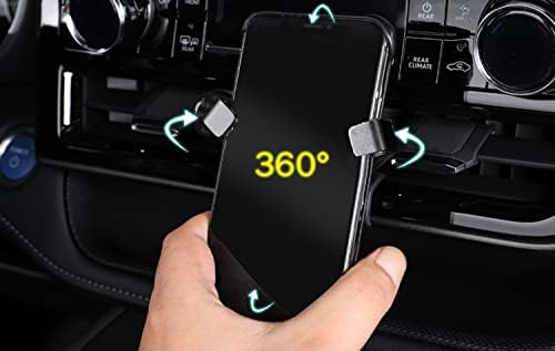 ITrims Држач За Телефон За Автомобил За Toyota Highlander XU70 2020 2021 2022 2023 Монтирање На Контролната Табла За Автомобили Лулки За Мобилни