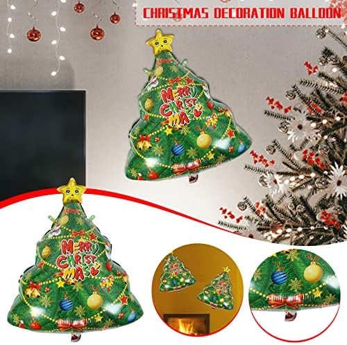 46Q8L0 Декорација на Божиќна забава за надувување Божиќна шема на новогодишна елка на надувување