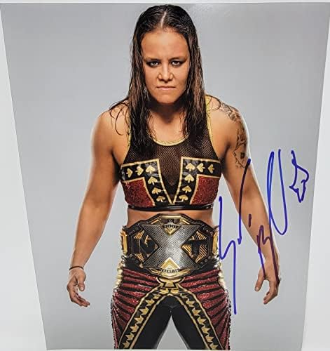Шејна Басслер потпиша 8х10 Фото УФЦ борец WWE Суперerstвезда Дива