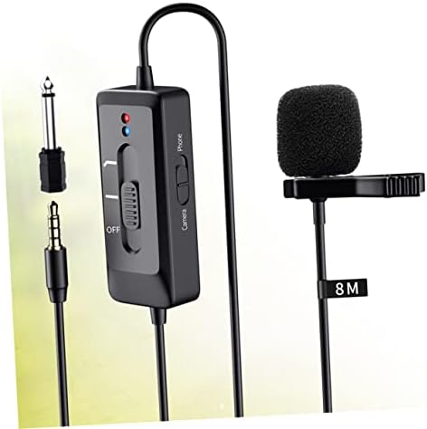 Вагично снимање m+m микрофон лесен мини за со домашни адаптери за лапчиња црн клип-на лавалиер преносен микро-фотоапарат видео телефон