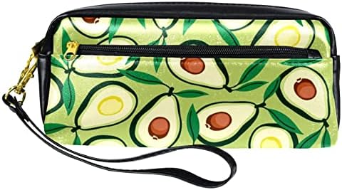Ратгдн авокадо овошје шема за молив, кутија за кутии за пенкало, тинејџери за канцелариски држач за чанти сочинуваат торбичка за торбичка
