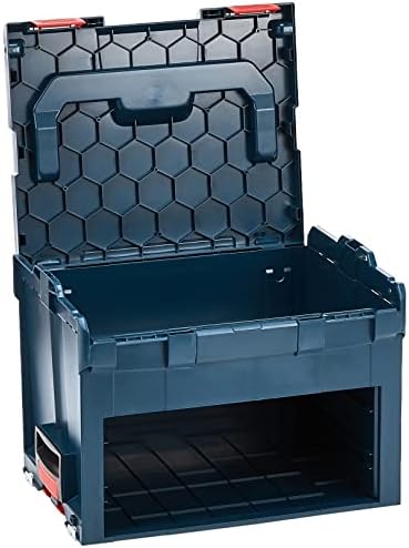 Кутија за складирање на Bosch L-Boxx-3d со простор за отстранливи фиоки, сина боја