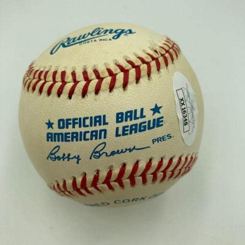 Прекрасен oeо Димаџо потпишан Бејзбол во Америка Бејзбол ЈСА оценета нане 9 - автограмирани бејзбол