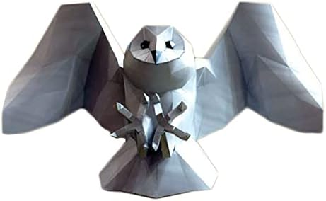 Летечкиот був изгледа креативен хартија трофеј рачно изработен оригами загатка 3Д хартија модел DIY хартија скулптура геометриска декорација
