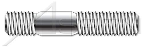M10-1,5 x 70mm, DIN 938, метрика, столпчиња, двојно завршување, завршен крај 1,0 x дијаметар, A2 не'рѓосувачки челик