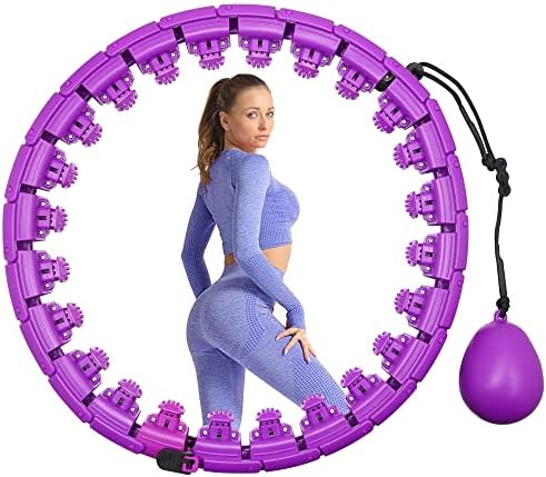 Mitukiyoung Smart пондерирана вклопена образец за губење на тежината на возрасни, 24 делови што се одвојуваат јазли абдомен фитнес