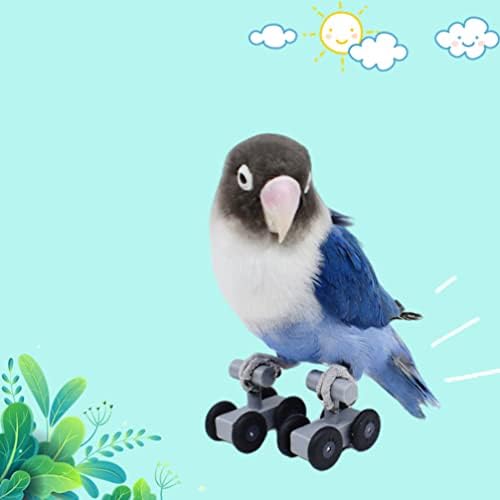 ИПЕТБООМ БИДЕРСКИ Играчки за птици играчки Паракеј играчки папагали ролери за играчки птичји таблети ролери птици IQ тренинг загатка играчка