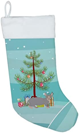 Богатства на Каролина CK4613CS DWELF 4 CAT MERRY CHRISLE CHRISTHEN CHRISTHOR SHOTRISK, камин виси чорапи Божиќна сезона Декора за украси