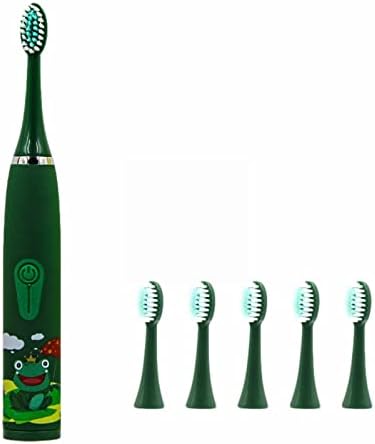 Креативно миење на детска електрична четка за заби Преносно полнење мека коса цртан филм за заби Електронски четки за заби за возрасни