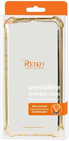 Безжичен случај на Reiko за HTC One A9 - Clear+Gold