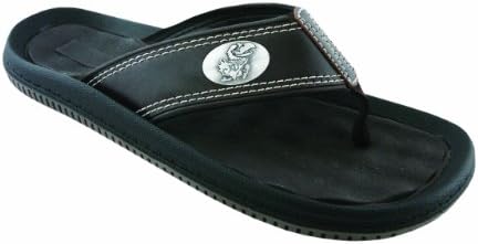 NCAA Kansas Jayhawks Men's Waffle Concho Flip Flops