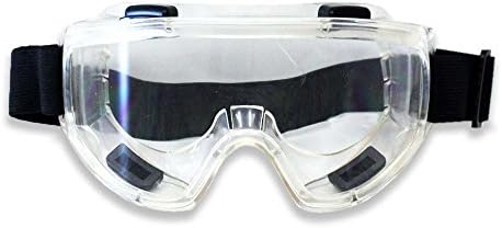 Очила за безбедност на PVC Jumbo со пристаништа за вентилација