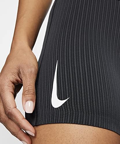 Nikeенски аеросвифт женски тесни шорцеви за трчање црно