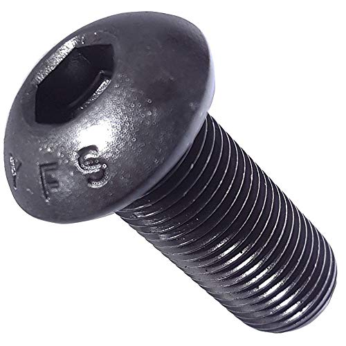 1/2-13 x 5/8 копчиња за капакот на капакот на копчињата со челик со црна оксидна легура челик 50