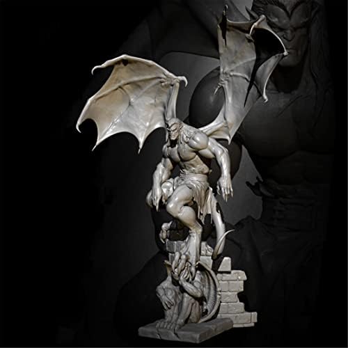 ЕТРИЈЕ 1/24 смола Војник модел Фантазија Демон Демон Воир со крилја Die Cast Chater Model Model /BK581