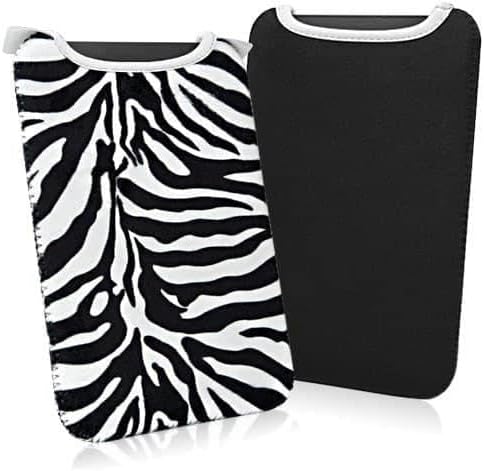 Кутија за боксерски бран за Samsung Galaxy Fold 5G - Zebra plush plipsuit, животински печатен мек ракав за Samsung Galaxy Fold 5G