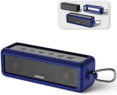 Звучници на Bluetooth Bluetooth, Hifi стерео звук со DSP, 30W IPX7 Водоотпорен звучник безжичен Bluetooth-V5.0, 1000 мин.