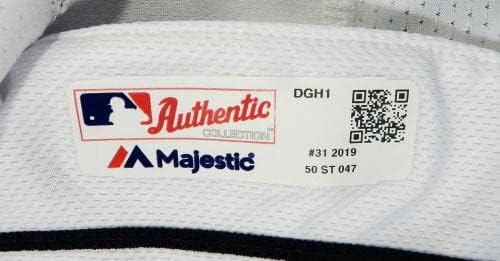 2019 Детроит Тигерс Рајан Карпентер 31 игра користеше бел дрес 50 756 - Игра користена МЛБ дресови