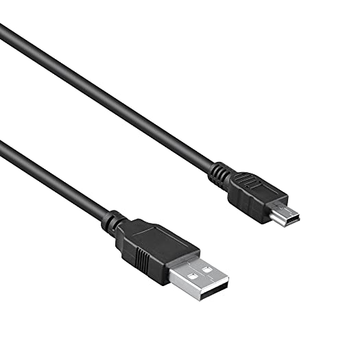 PkPower 5FT USB компјутерски кабел за синхронизација на кабелот за кабел за кабел за кабел за канон PowerShot Elph 190 е фото -камера