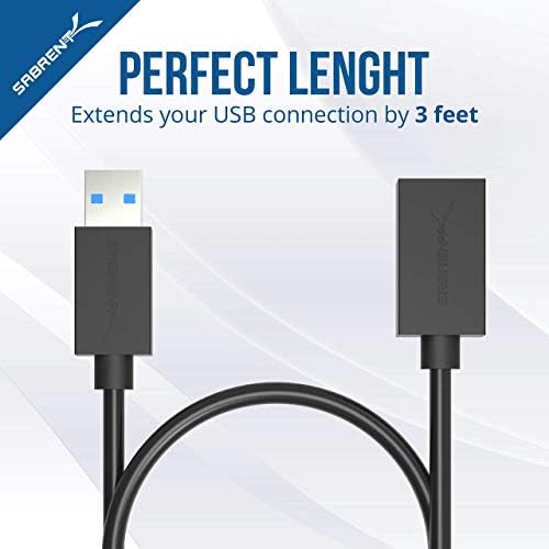 Сабрент 13 Порта СО Голема Брзина USB 2.0 Центар + 22awg 3 Нозе USB 3.0 Продолжен Кабел