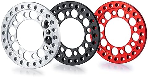 Rclions 4PCS алуминиум 1.9inch RC Beadlock Wheel Rim Заменски прстен за 1:10 Crawler RC автомобил 1,9 тркала/бандажи