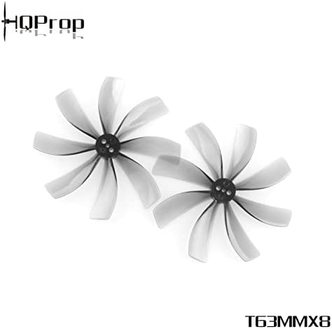 16pcs HQPROP T63MMX8 светло сива за Microwhoop и Cinewhoop