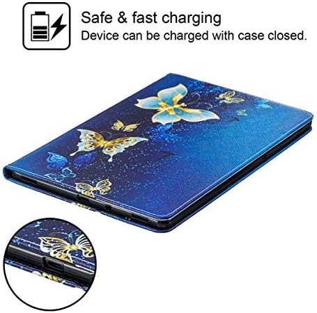 Galaxy Tab S4 10.5 Case, Newshine Premium Leather Lightweight Flip Stand Cover со картички за готовина за Samsung Galaxy Tab S4 10.5 2018