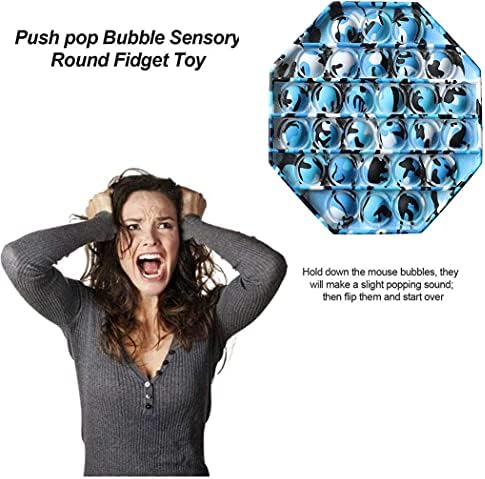 AHEYE PUSH FIDGET POP POYS-EUTISM Посебни потреби на стрес за стрес силиконски стрес играчки играчки-плунка Сензорна играчка…