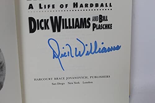 Дик Вилијамс потпиша автограмиран „Нема повеќе г -дин убав човек“ h/c книга - холограми кои одговараат на COA