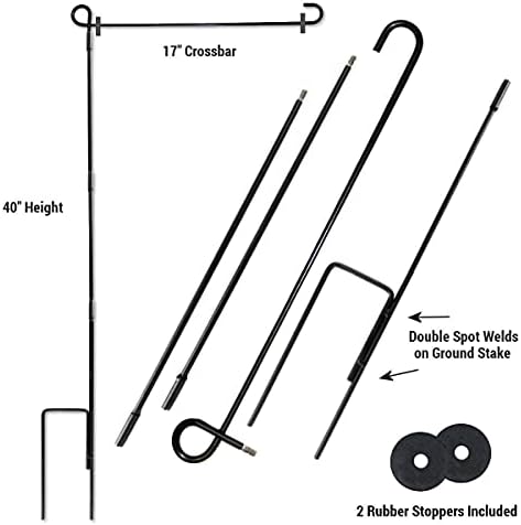 MCLA Trailblazers Garden Garden Flag and Stand Stand Selet Holder Sett