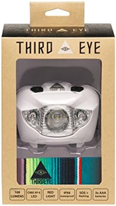 Трети фарови на око - моќни LED фабрички светла - Стил ги исполнува перформансите - 168 лумени - Поставки за повеќе осветленост -