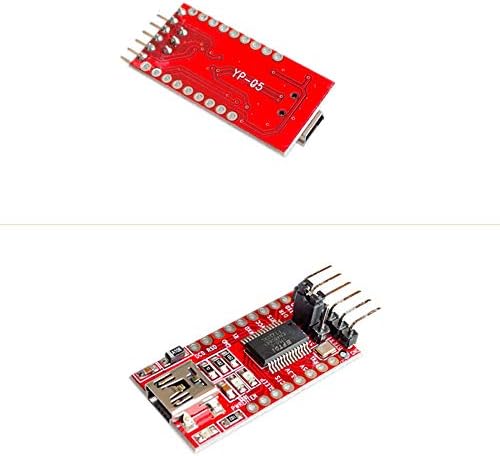 Comimark 2PCS FT232RL FTDI USB 3.3V 5.5V до TTL сериски адаптер модул за Arduino Mini порти