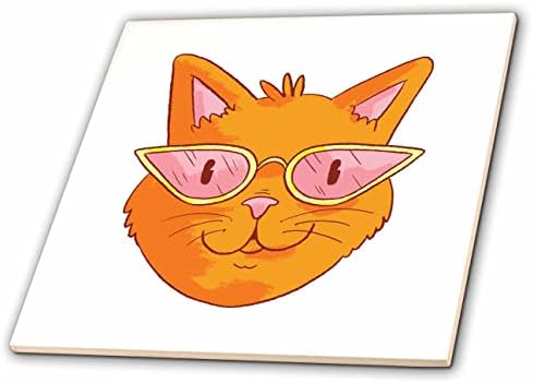 3дроуз Кеси Питерс Мачки - Цртан Филм Мачка Во Очила-Плочки