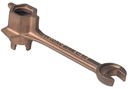 Justrite 08805 Brass легура тапан клуч за банџи