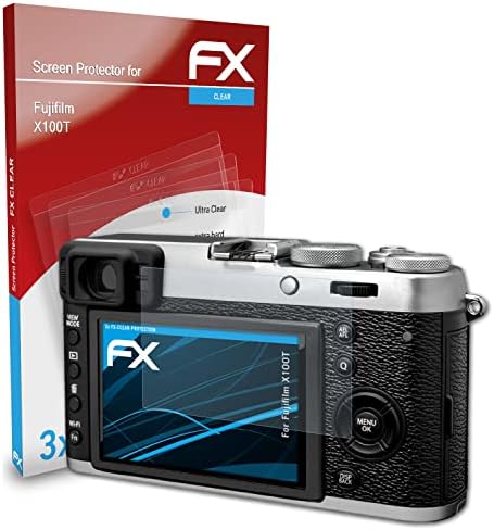 Атфоликс Филм За Заштита На Екранот Компатибилен Со Заштитник НА Екранот FUJIFILM X100T, Ултра-Јасен FX Заштитен Филм