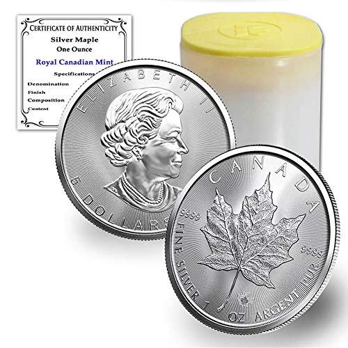 КАЛИФОРНИЈА 1988-Присутни Многу 1 мл Сребрени Канадски Јаворов Лист Монети Брилијантен Нециркулирани со нашите Сертификати