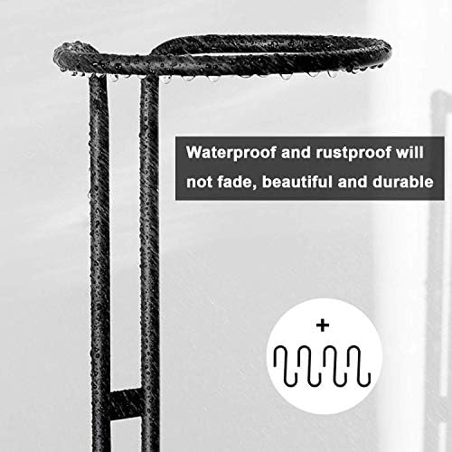 Paifa чадор стои, едноставна решетка за една парчиња чадор, со отстранлив сад за капење и кука, таа е водоотпорна и искривена, и нема да избледи,