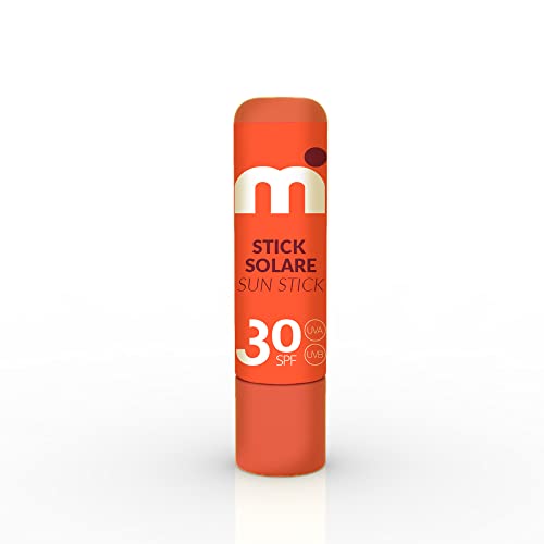 Стап за усни заштитен фактор 30, Природен-лесен за употреба стап за сонце идеален за усни и чувствителни области. Исклучително