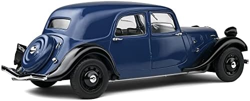 1937 Citroen влечење темно сина и црна 1/18 диекаст модел автомобил од Solido S1800906