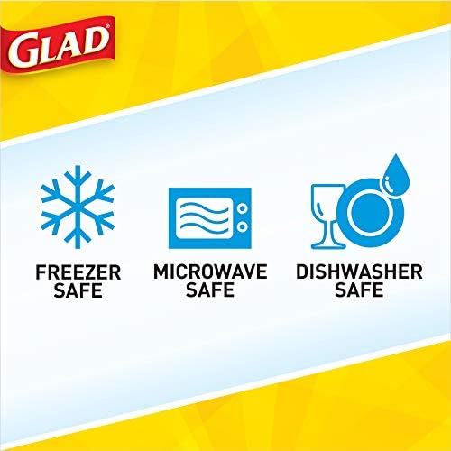 GladWare Matchware Контејнери За Складирање Храна, Пакет Вредност &засилувач; Контејнери За Складирање Храна За Салата За Секојдневна Употреба