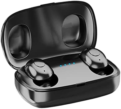 BRQVWC Безжични Bluetooth Слушалки Спорт Во Уво Намалување На Бучавата Слушалки Со Висока Вредност Со Кутија За Полнење