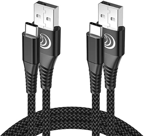 AIONEUS USB-A ДО USB C Кабел 10ft 2Pack + 40W 4-ПОРТА USB C Ѕид Полнач