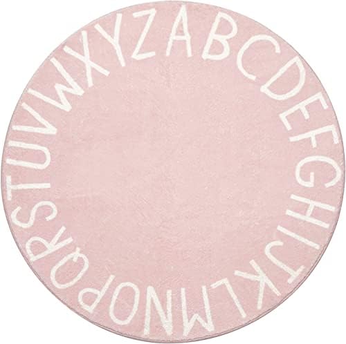 Topotdor Round Kids Play Rug Alabust Russssudn Arection reg incertur large large мека ползичка игра мат за деца мали деца спална соба