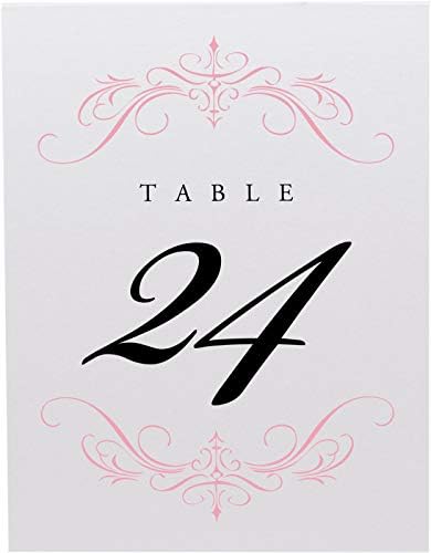 Класични броеви броеви на свадбени табели, злато, 1-15, двострана, шатор или употреба на штанд, одлично за забави и ресторани - направени во САД