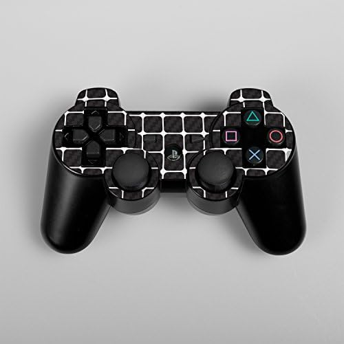 Sony Playstation 3 Суперслим Дизајн Кожата Црни плочки Налепница Налепница За Playstation 3 Superslim
