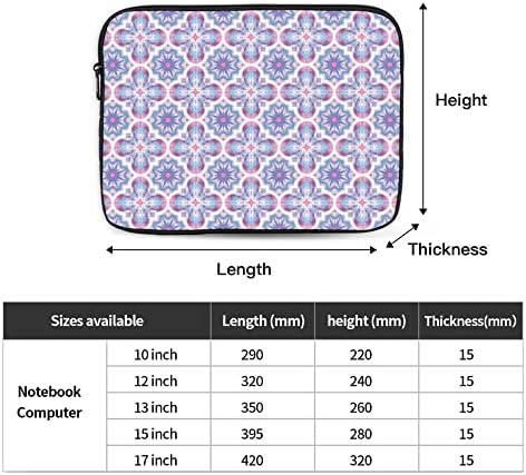 Торба За Лаптоп Ракав Марокански Печатење Лаптоп Случај Отпорен На Удари Компјутерска Заштита Капак На Патент 17 инчни Лесни Ipads Лаптоп
