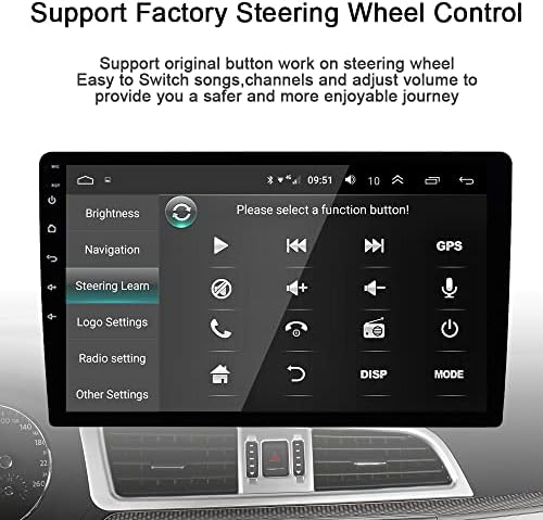 За Џип Wrangler 2018 2019  Автомобил Стерео Радио Андроид 12 Вграден безжичен CarPlay Bluetooth Главата Единица 9 Инчен IPS GPS Навигација