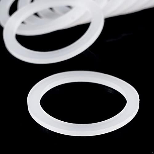 Chictry 12pcs гумени црева мијалници за заптивка за заптивка за заптивка на вентилот за заптивки на очен прстен заптивки за заптивки